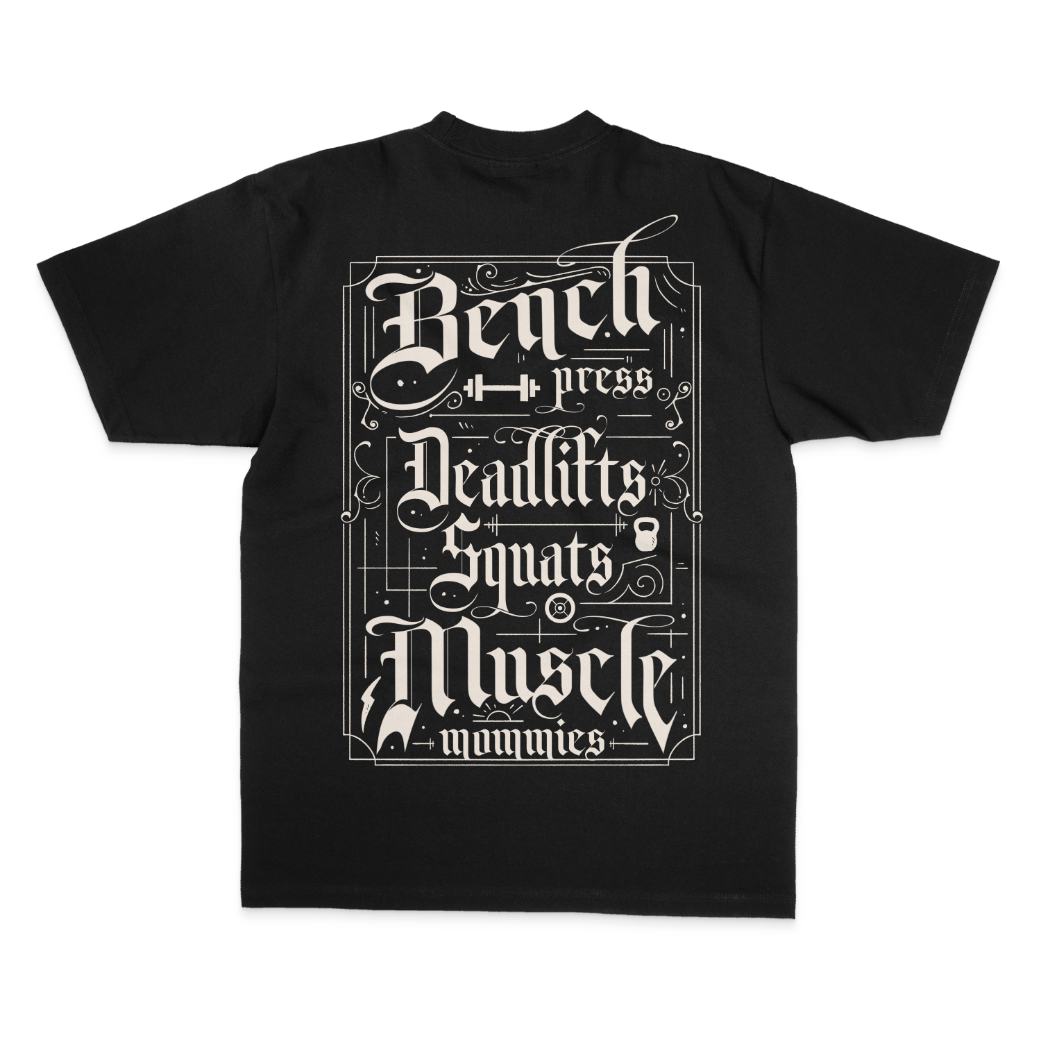 BDSM Behemoth Gym Tee - oversized t-shirt