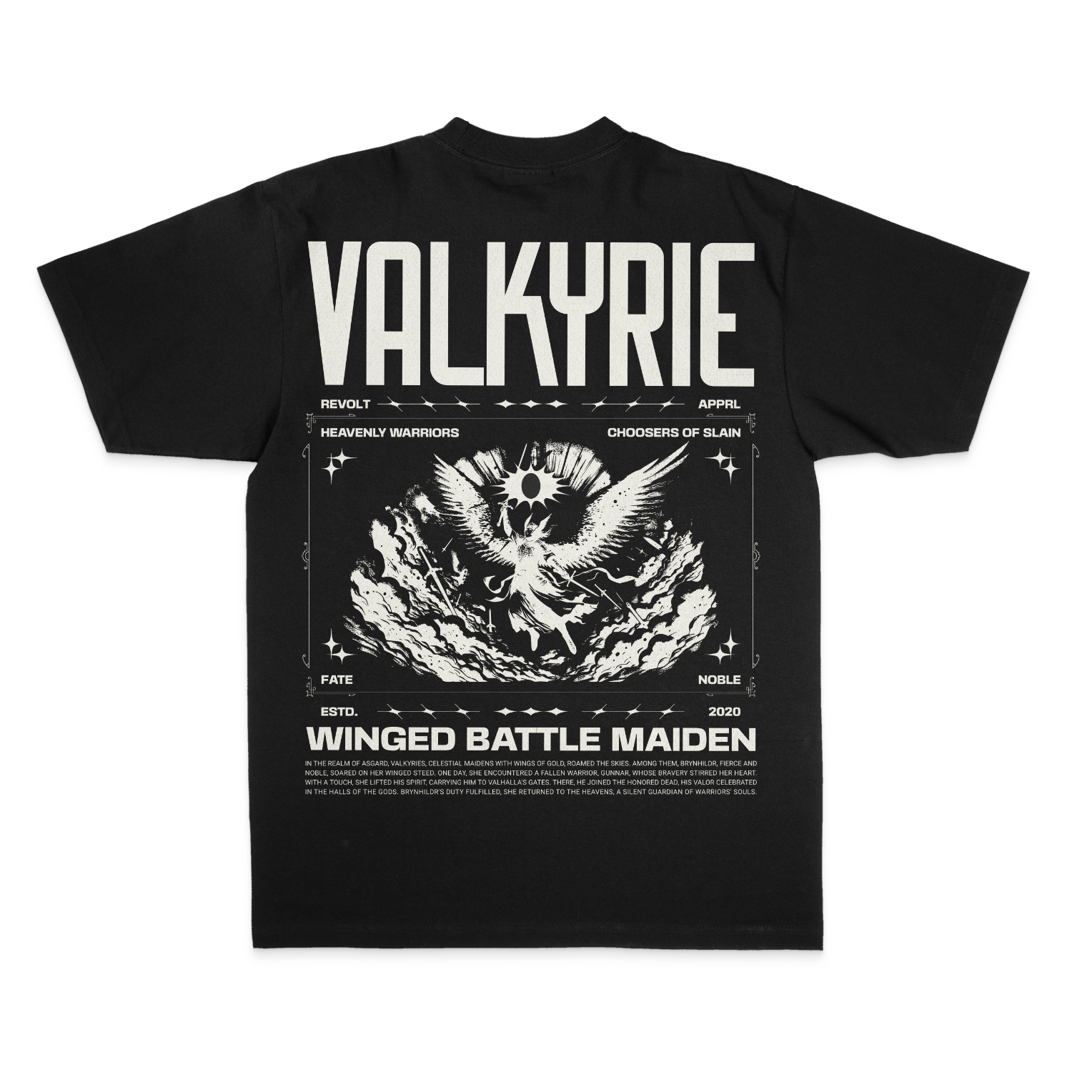 Valkyrie Behemoth Gym Tee - oversized t-shirt