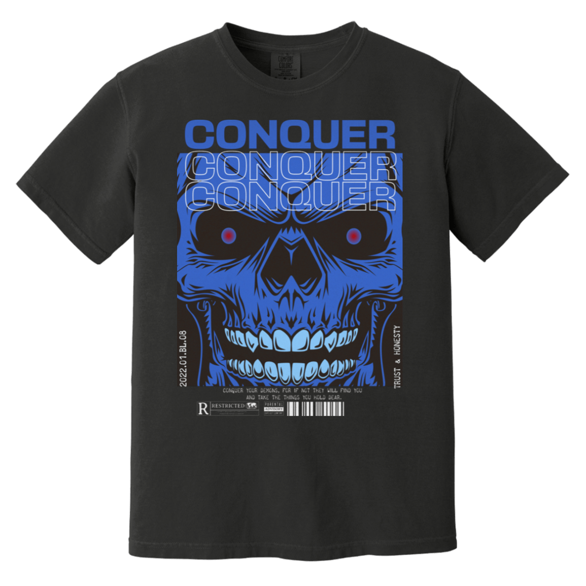 Conquer Your Demons Streetwear T-shirt - T-Shirts