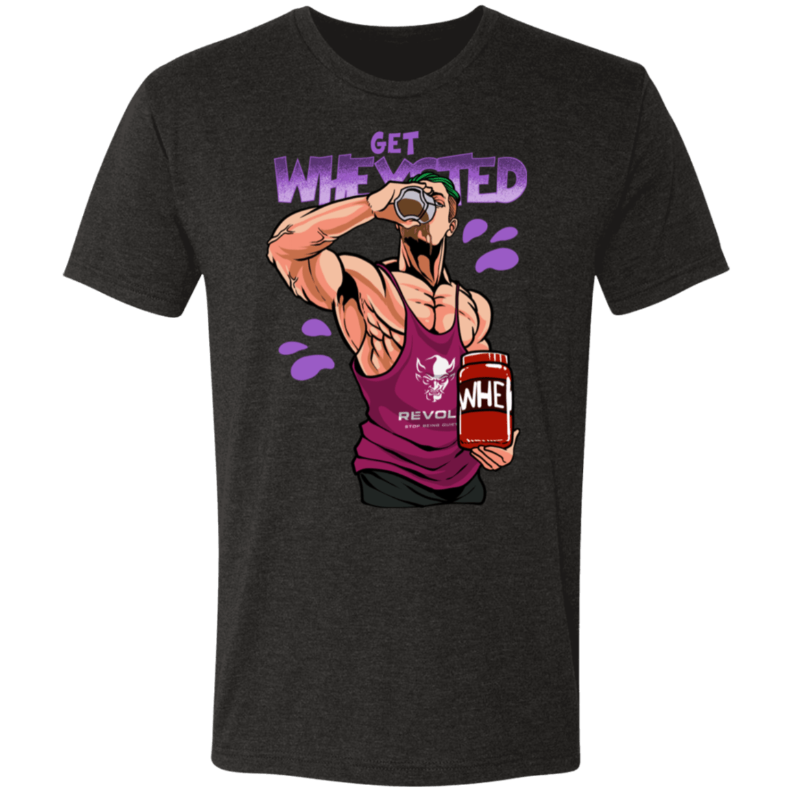 Get Wheysted Gym Tee - T-Shirts