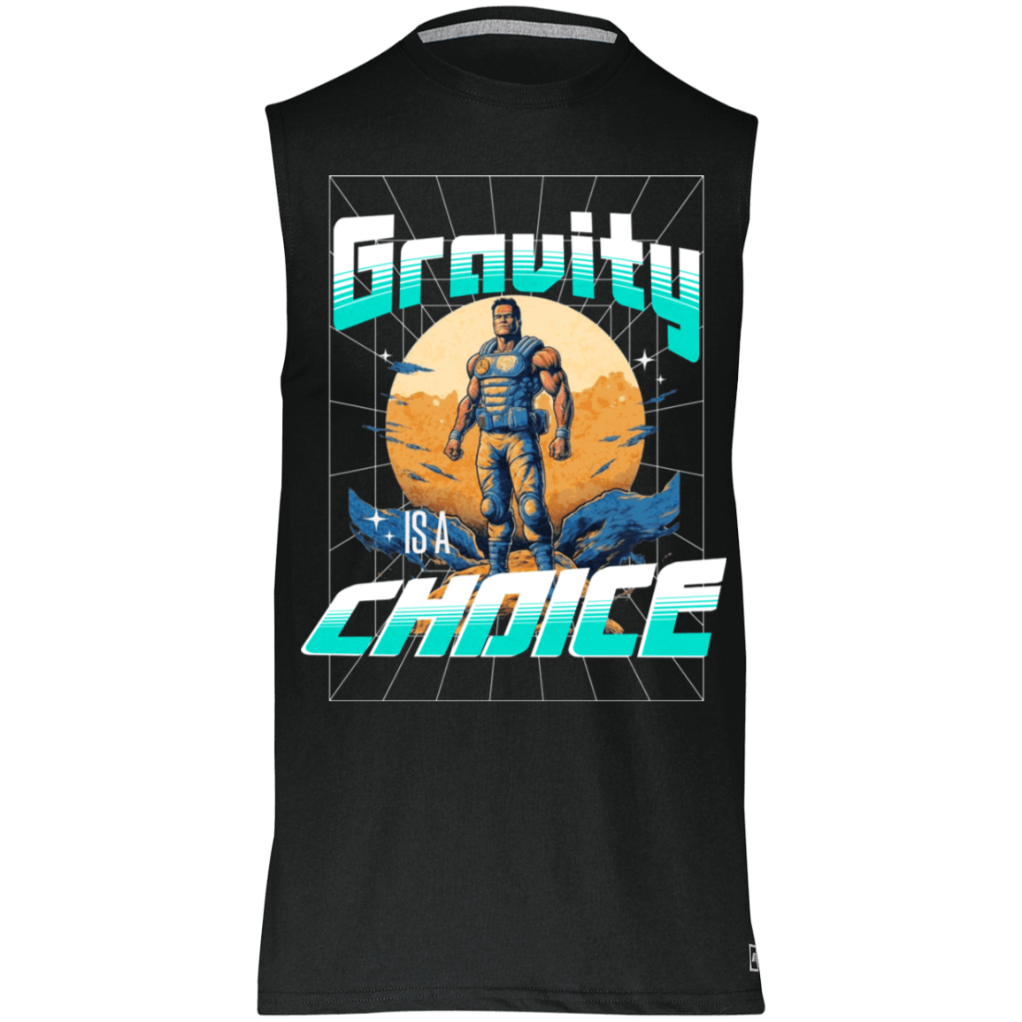 Gravity Is A Choice Muscle Shirt - Activewear