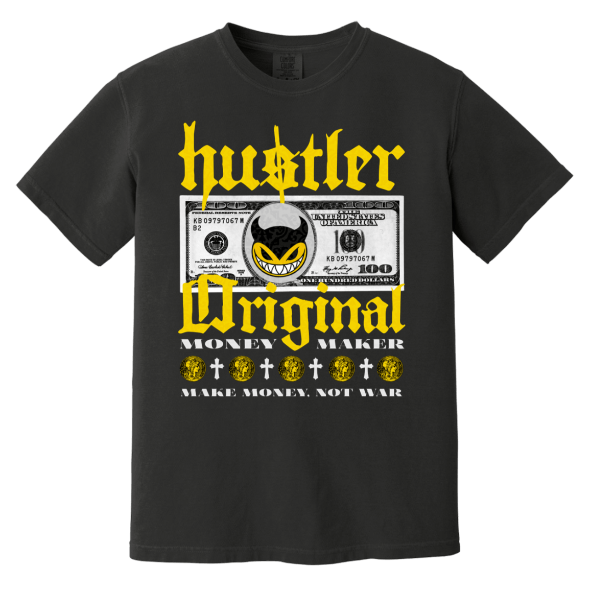 Hustlers Original Streetwear Tee - T-Shirts
