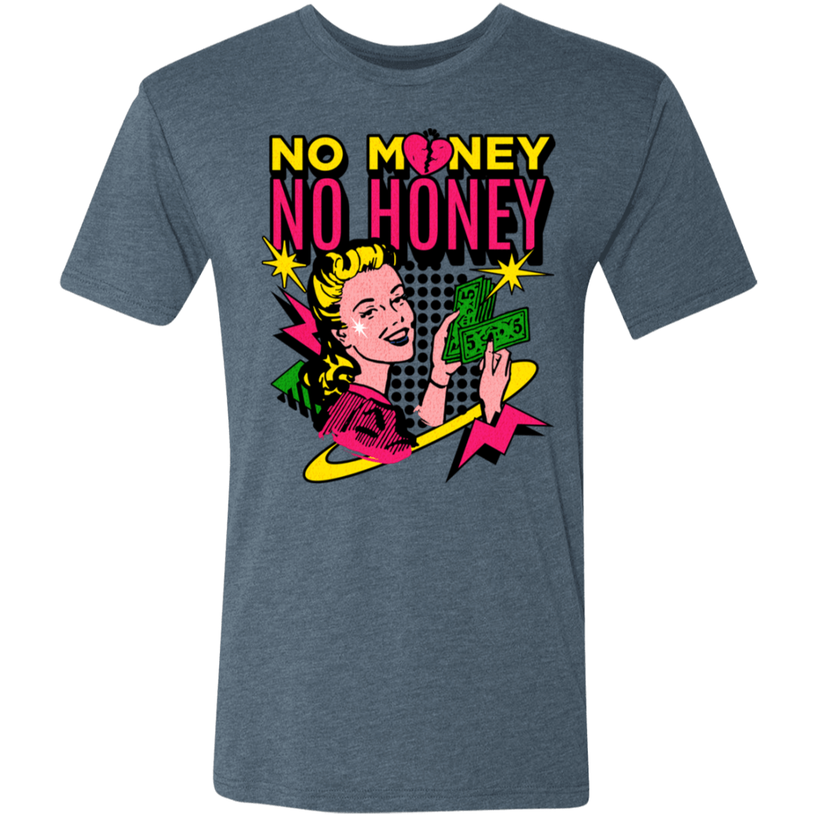 No Money No Honey Gym Tee - T-Shirts