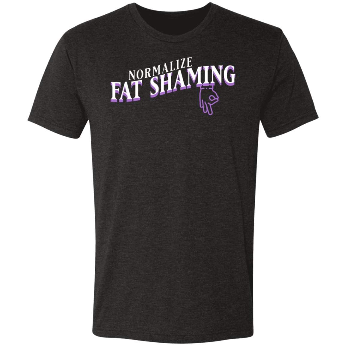 Normalize Shaming Tri-blend Gym Tee - T-Shirts