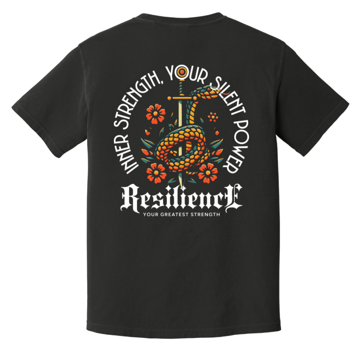 Resilience Heavyweight Gym Tee - T-Shirts