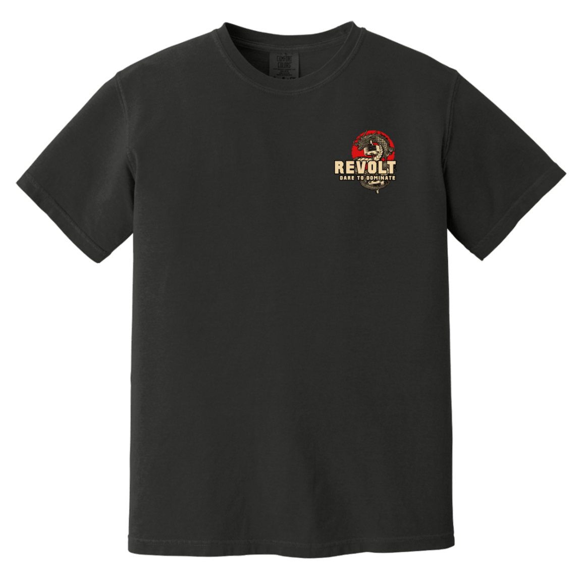 REVOLT Dare To Dominate Heavyweight Gym Tee - T-Shirts