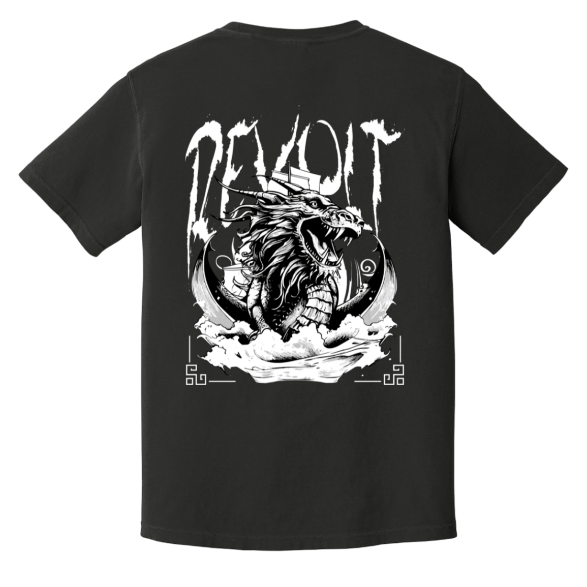 REVOLT Dragon Heavyweight Gym Tee - T-Shirts