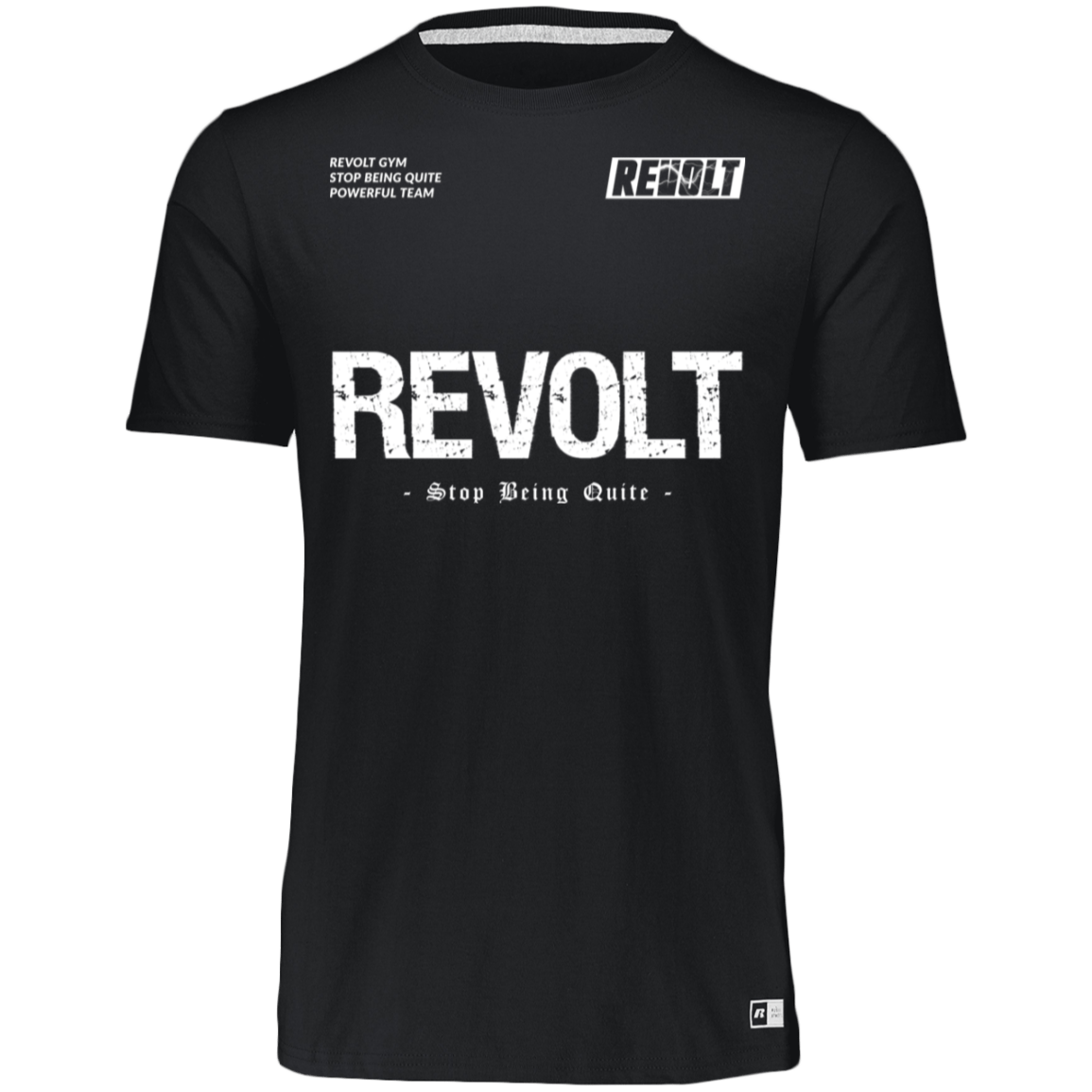 Revolt Powerlifting Teem Gym Tee -