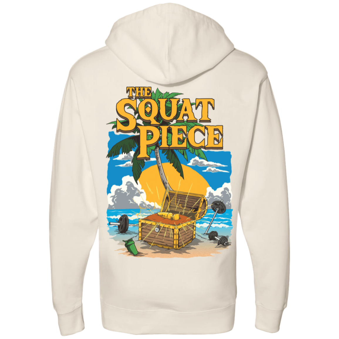 The Squat Piece Gym Hoodie - Hoodies